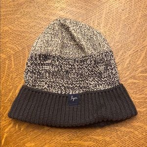 Love your melon dark charcoal ombré beanie